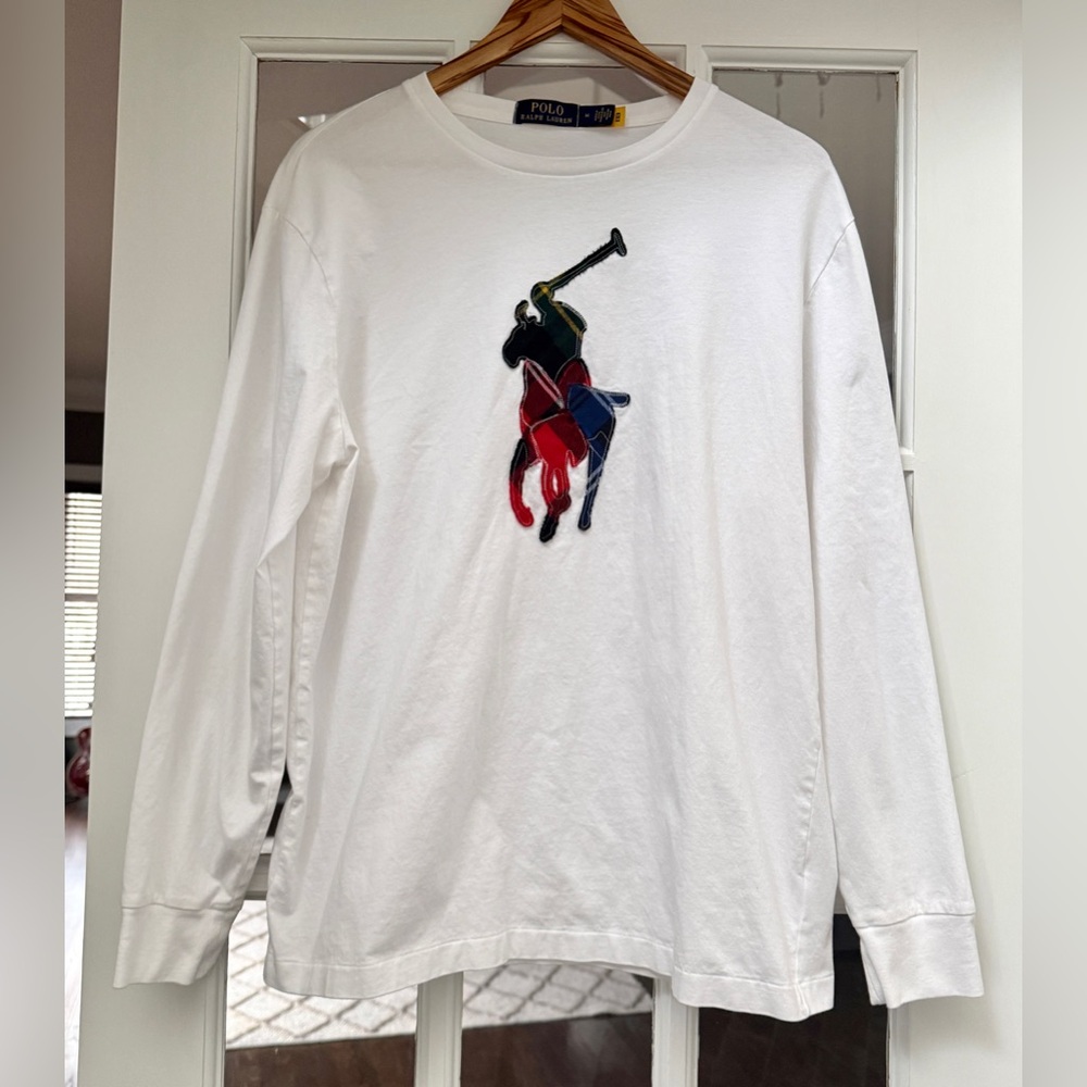 Ralph Lauren Classic White Tee (long sleeves)